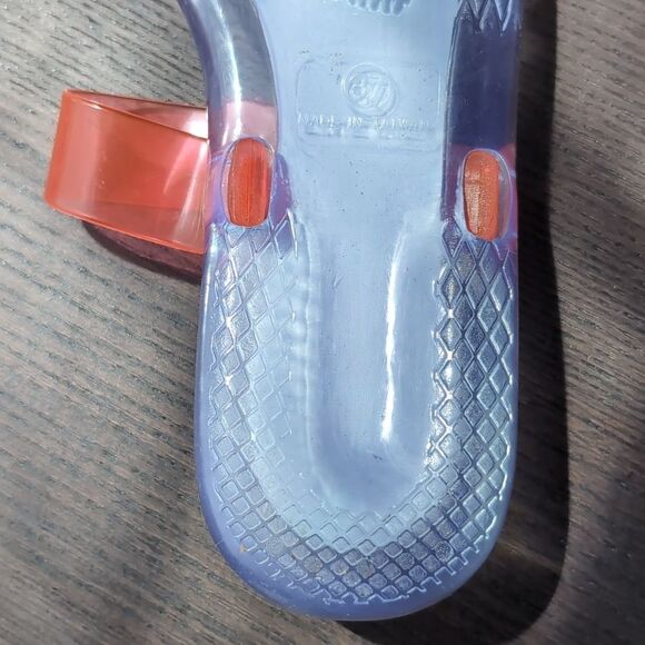 Ted Baker Jelly Transparent  Floral  Sandals Euro 37 - Picture 5 of 15